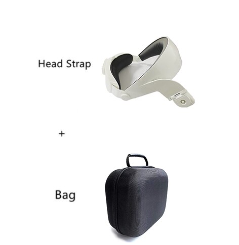 For Oculus Quest 2 Halo Strap Virtual Reality Supporting forcesupport Upgrades Head Strap For Oculus Quest 2 Accessories: Head Strap Bag