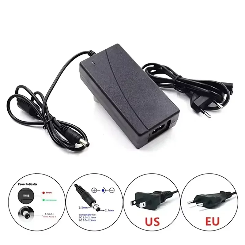 Pacote de bateria de lítio recarregável 18650 7S3P 29,4V 50Ah com BMS adequado para motores 24V - 29,4V + carregador 2A