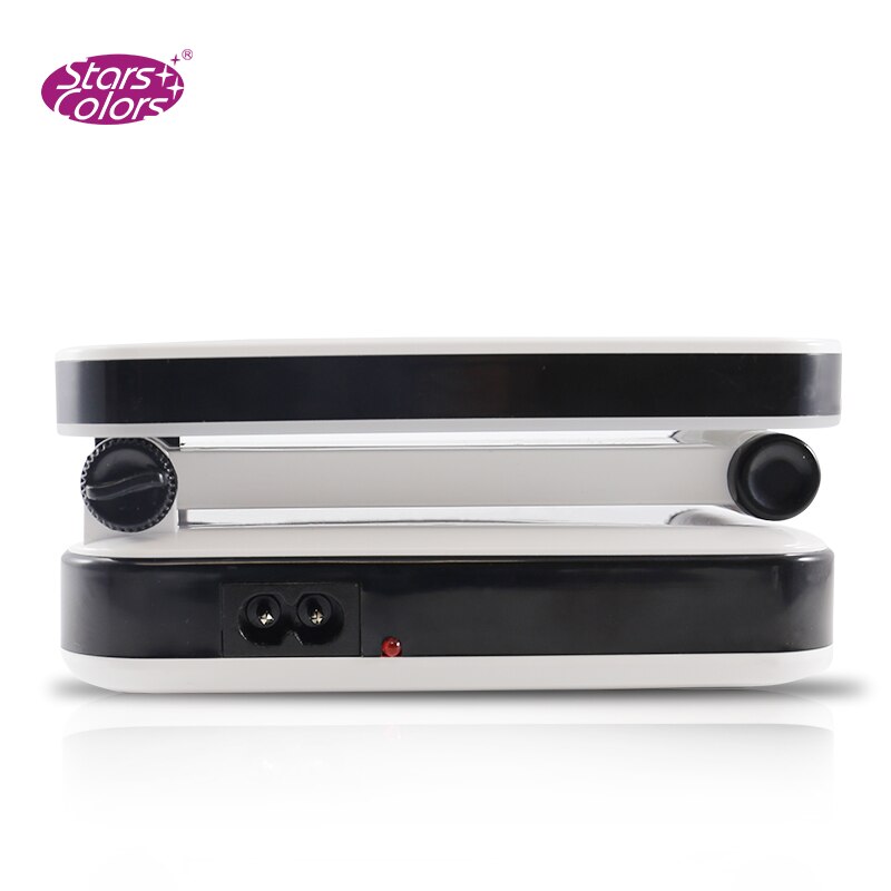 (90~240V / 2-Flat-Pin Plug) Foldable Rechargeable White Light Desk Lamp Eyelash Extension Flexible Eyelash LED Light