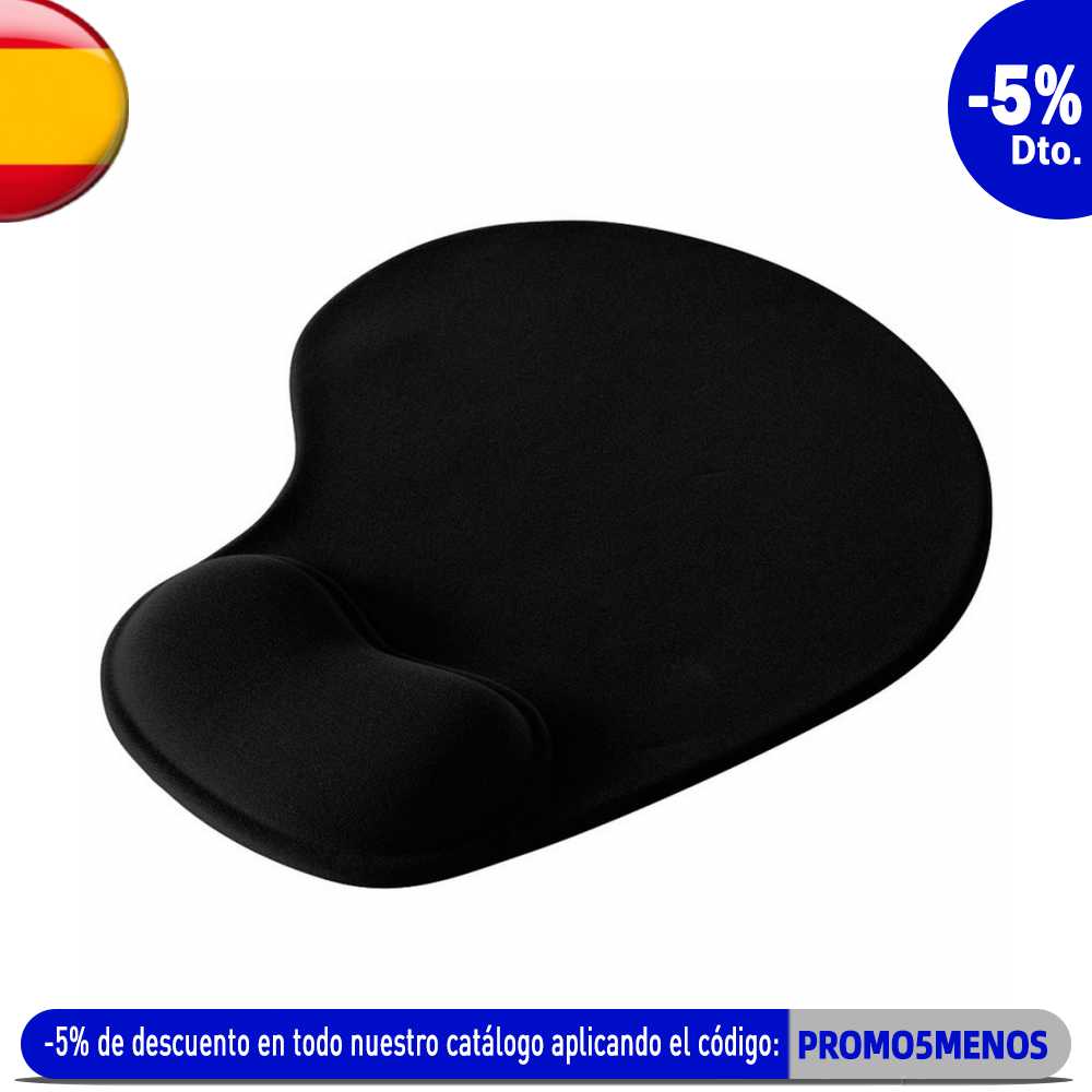 OcioDual maus matt ergonomica mit unterstützung reposamuÃ ± ecas schwarz Gel für mousepad schwarz brechen sterben muÃ ± eca tunel