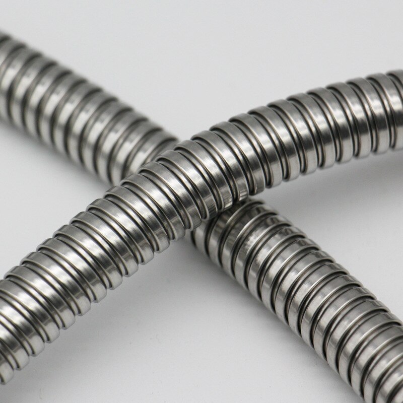 1.5m explosion-proof water washing densified shower hose 201 stainless steel shower hose copper core shower inlet pipe