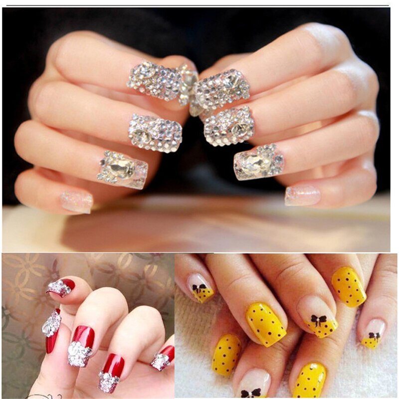 Lápiz para punteo de uñas de doble punta, Mango para cuentas de cristal, tachuelas de diamantes de imitación, lápiz para cera, herramienta artística para manicura, 1 Uds.,