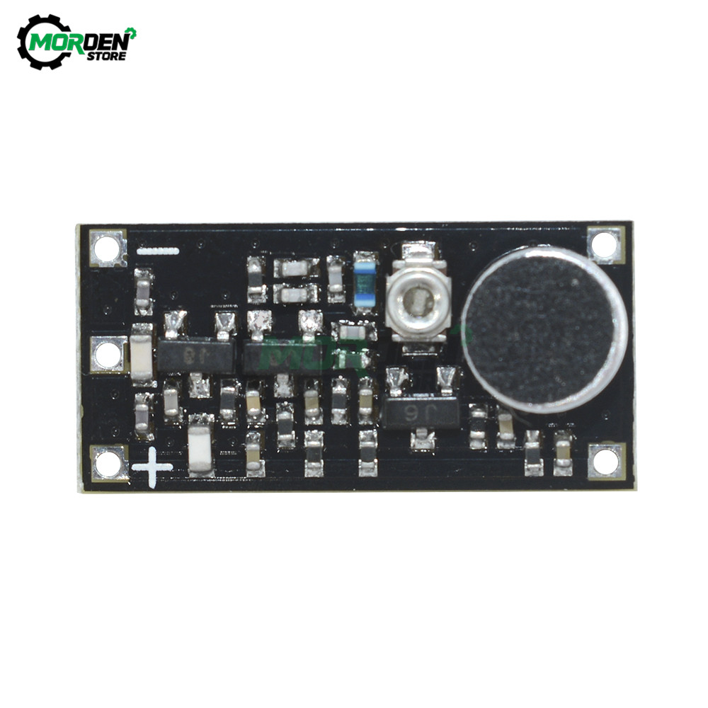 800M 85-115Mhz Fm-zender Draadloze Microfoon Surveillance Frequentie Board Module Voor Arduino Verstelbare Condensator Dc 100M