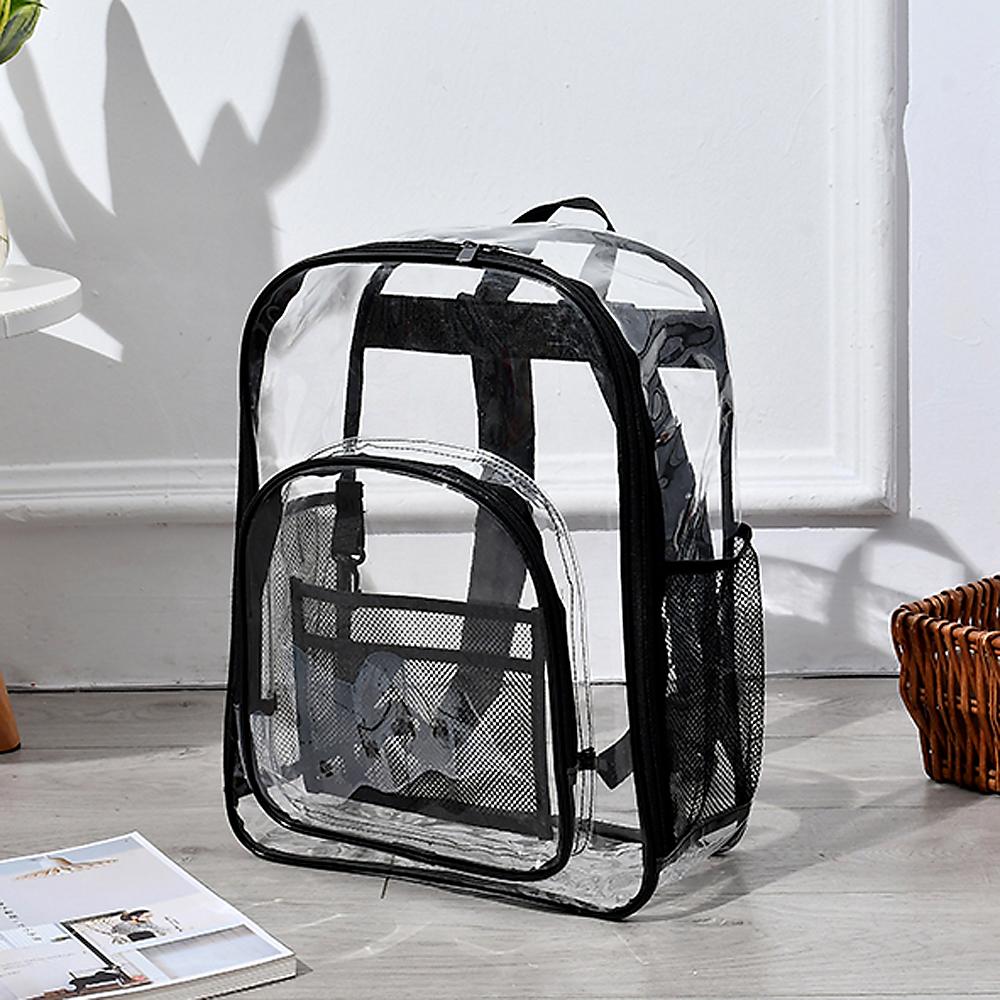 Tasche für Sport Klar Rucksack Durchsichtig Rucksack transparent Klar Rucksack für Arbeit Schule Schwimmen Sport Frauen