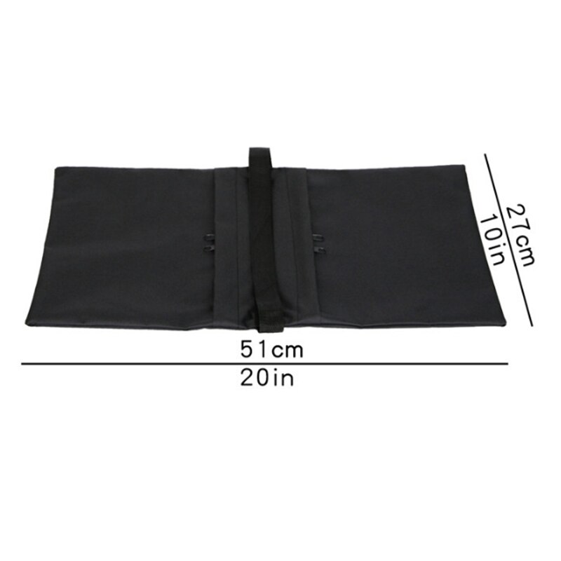 2Pcs Dell'ombra di Carico-Cuscinetto A Doppia Chiusura Lampo di Carico-Cuscinetto Sacchi Di Sabbia Treppiede Equilibrio Sacchi Di Sabbia di Usura-Resistente