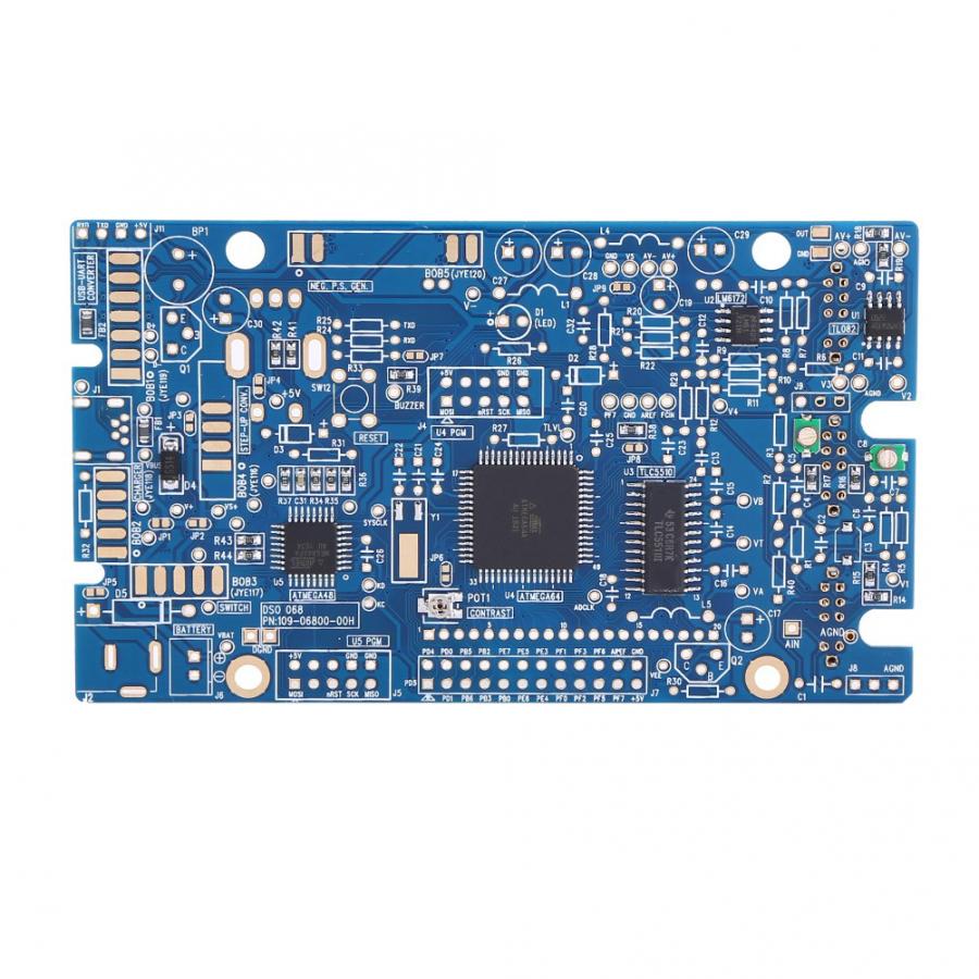 Digital Storage Oscilloscope DIY Kit Disassembled Parts with LCD 20MHz Probe Teaching Set Oscilloscope