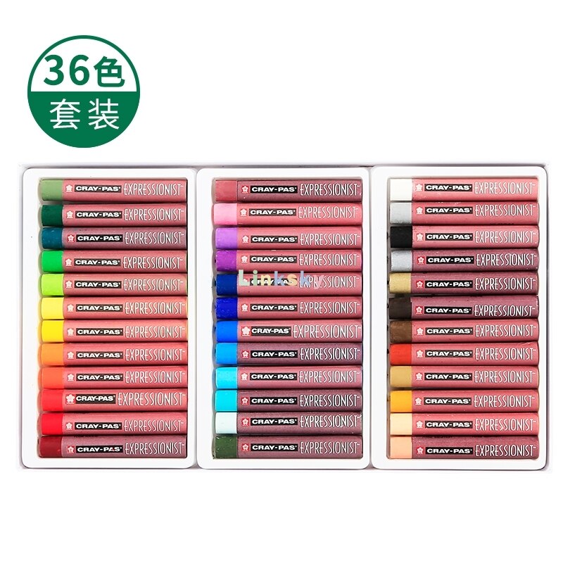 Sakura Cray-Pas Expressionistische Diverse Kleur Olie Pastel Set Xlp, 12,16,25,36,50 Kleur, ideaal Voor Alle Kunstenaar, Glad En Te Gebruiken: 36 XLP-36