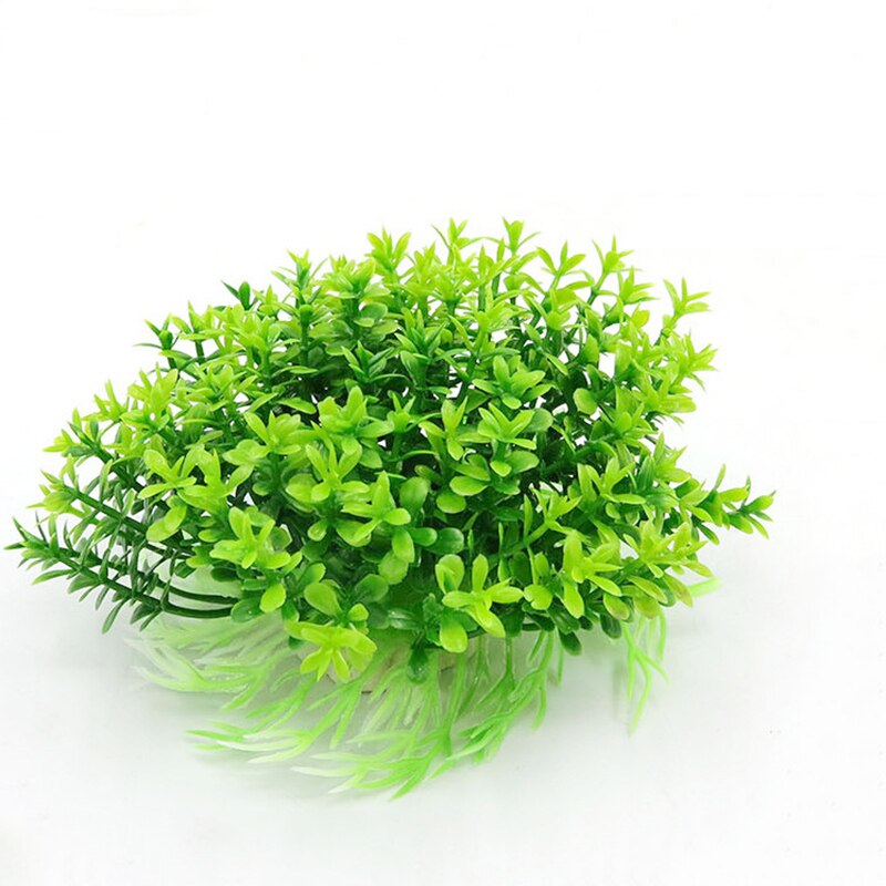 12 Kinds Artificial Aquarium Decor Plants Water Weeds Ornament Aquatic Plant Fish Tank Grass Decoration Accessories 12*6cm