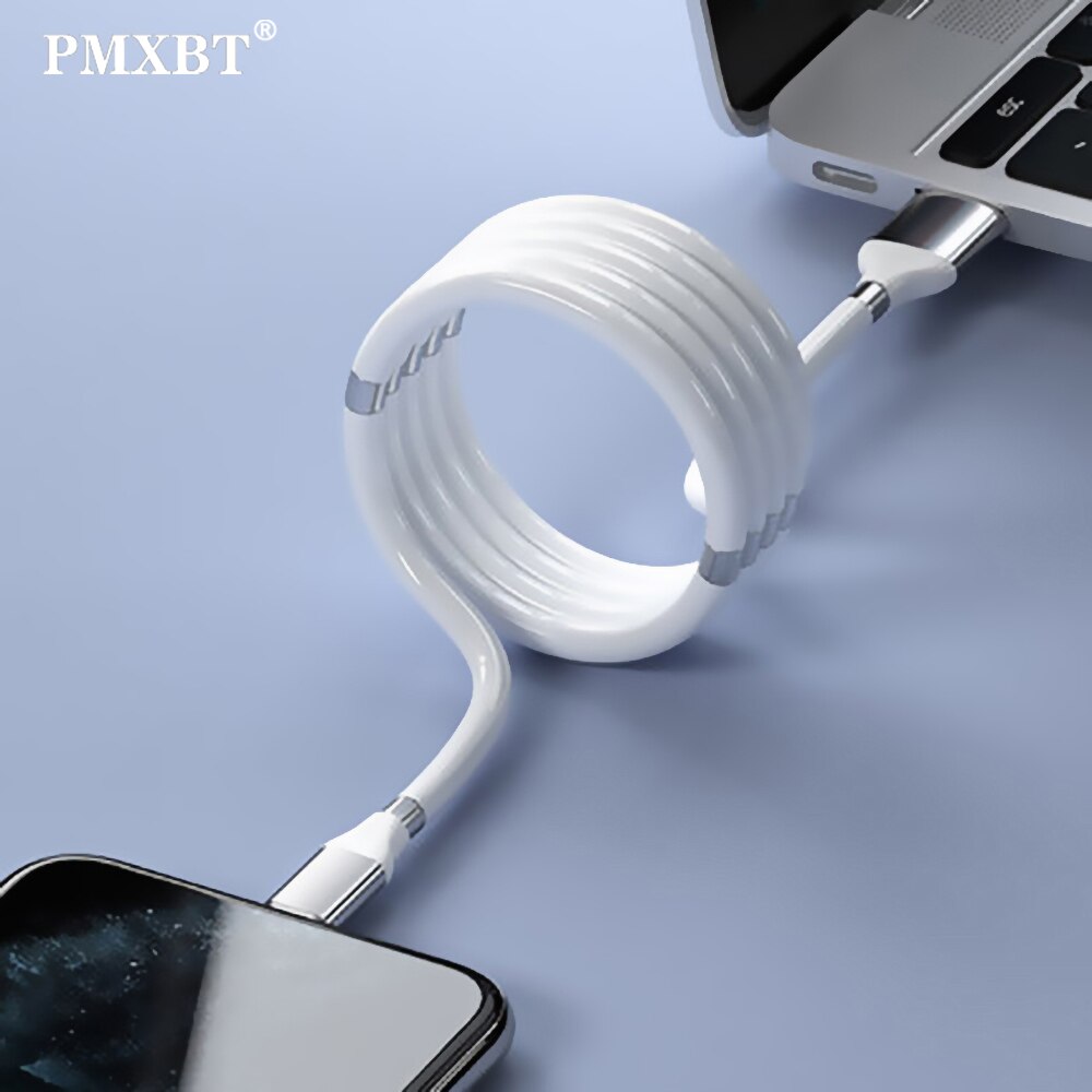 Magnetic Attraction supercalla USB Cable Charging For Mobile Phone Fast Charge Micro USB Type C Cable Charger Magnet USB-C Cord