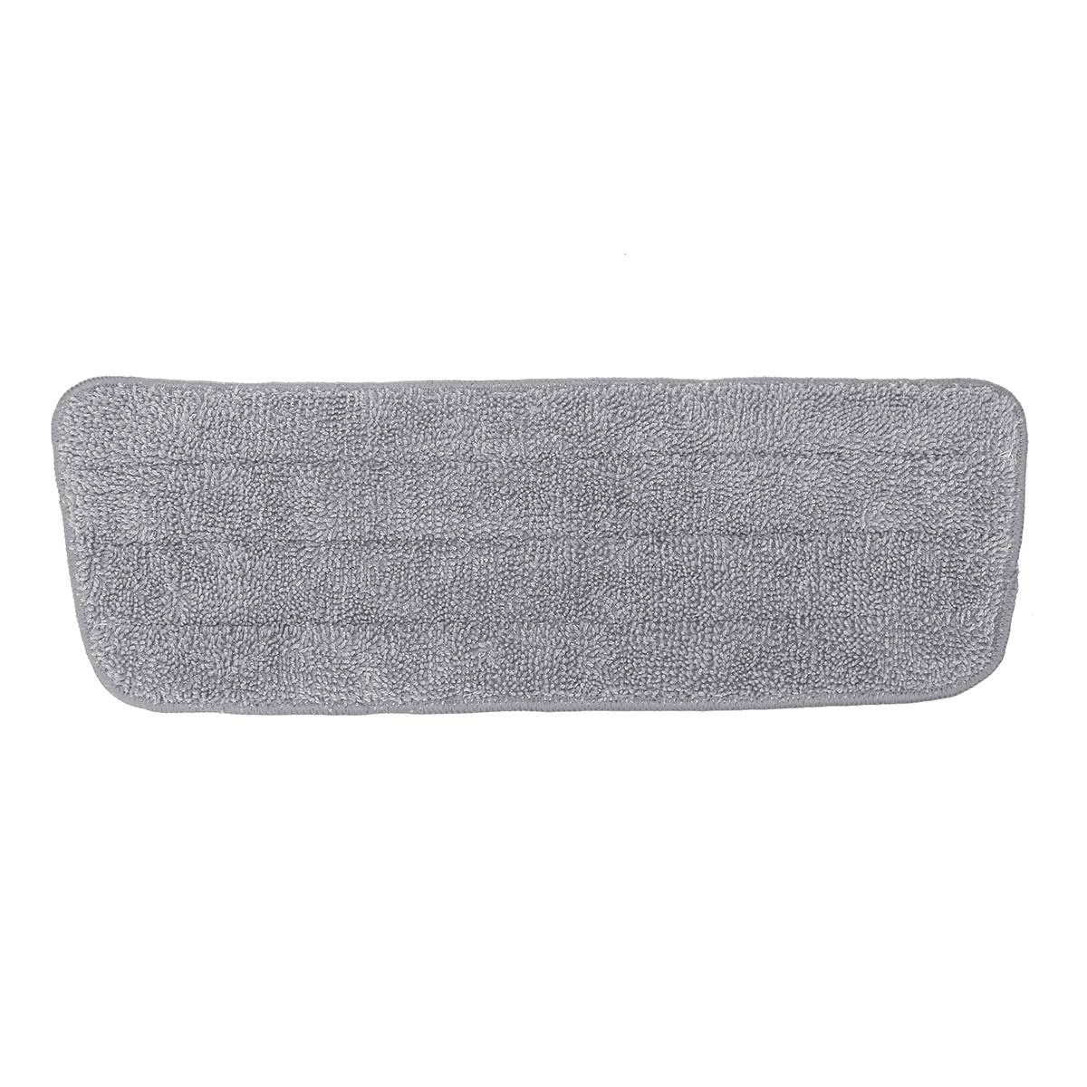 Balai à franges, outils de nettoyage de sol, chiffon de rechange, tampon de rechange en microfibre, pâte, housse en tissu, pulvérisation d'eau, pulvérisation de poussière plate: Gris clair