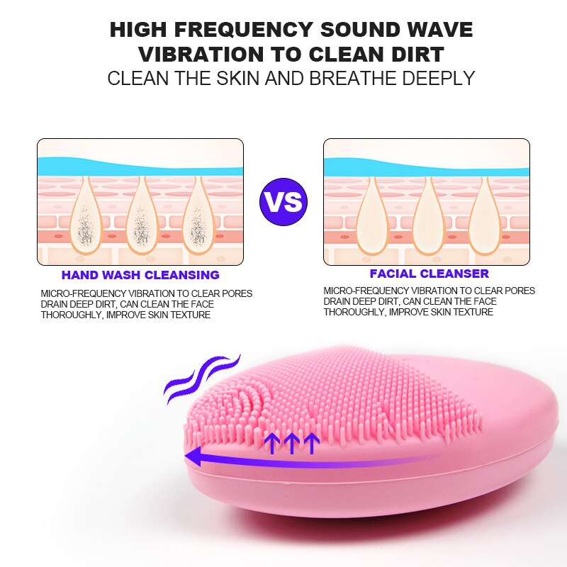 Skin Scrubber Nano Ion Skin Scraper Peeling Pore Cleaner RF EMS LED Mesotherapy Face Massager Electric Facial Cleanser Machine