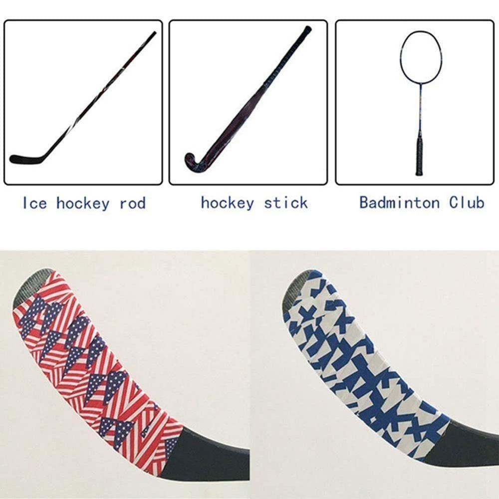 Ishockey bar badminton håndtak sykkel grep styre anti-skli klut klebrig tape slitesterk sykkel håndtak wrap klut isrulle