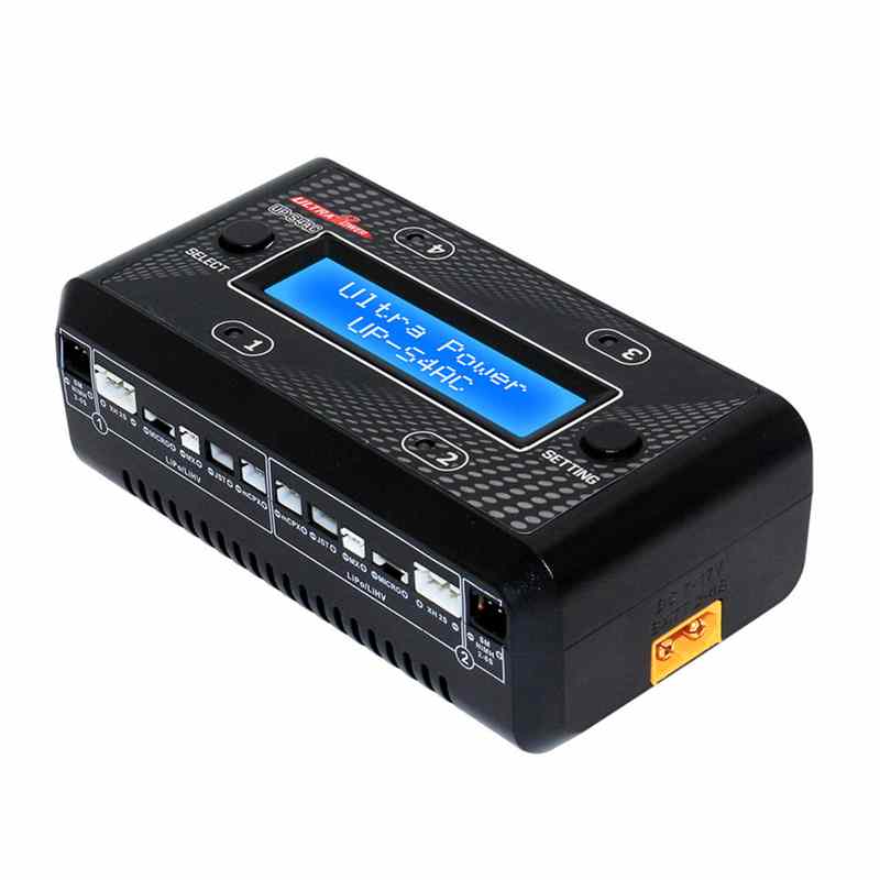 Upgrade UP-S4AC 4x7 W 1A AC/DC 1 S-2 S LiPO/LiHV 2 s-6 S NiMH/NiCd Battery Charger W/SM XH Micro MX JST mCPX Charger