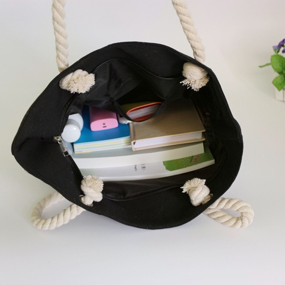 Drukowanie na plaży kobiety torebka brezentowa jednokolorowe damskie sprzęgło projektant marki torba na ramię crossbody torebka worek bolso mujer # YJ