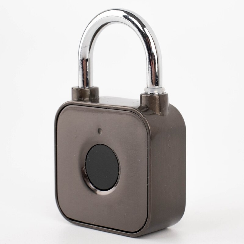Smart fingeraftryk lille hængelås bagage anti-tyveri smart adgangskode lås studerende sovesal kontorskab fingeraftryks hængelås