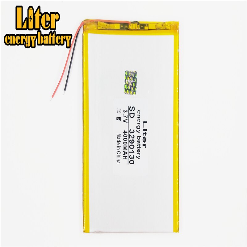 3.7 V lithium Tablet polymer battery 4000 mah 3290130super capacity suitable for tablet