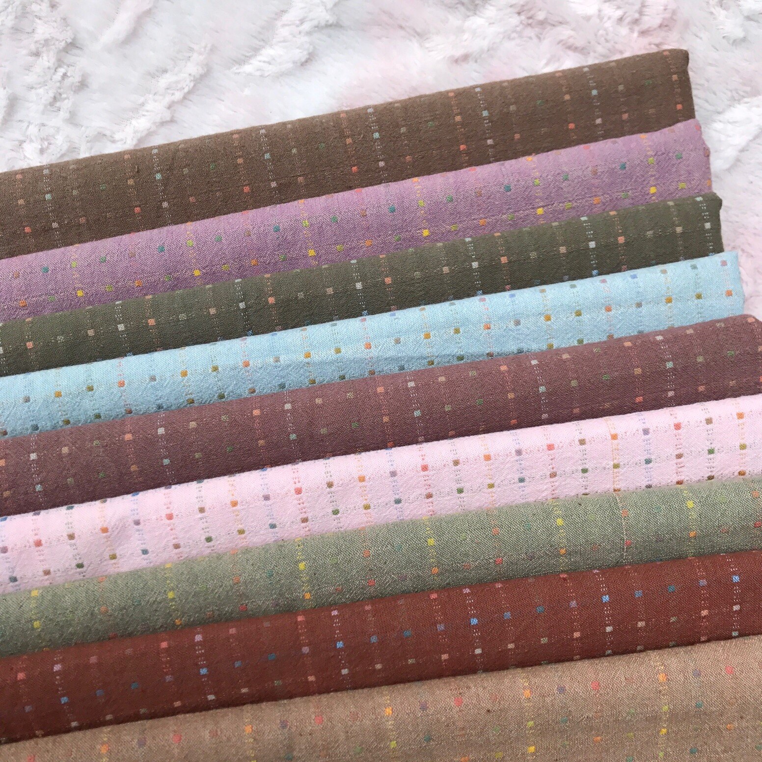 Japanilainen langalla värjätty kangas käsintehty itse tehty tilkkukangas 100%  puuvillainen peittokangaspaketti 50*70cm joulupukua