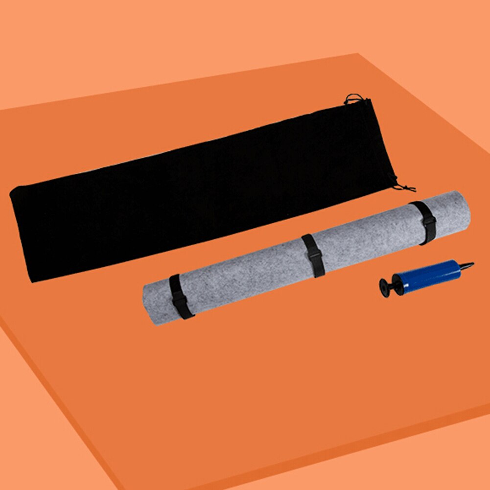 Portable Felt Mat Roll Up Storage Blanket Jigsaw Puzzle Game Pad with Air Pump Puzzle Accessories Portable Travel Storage Bag