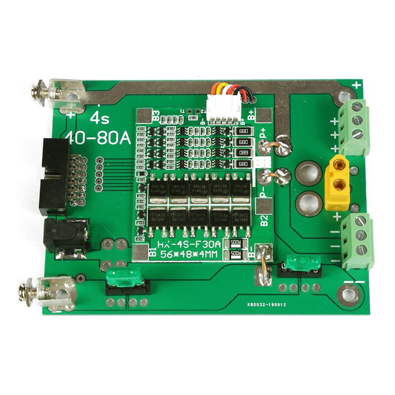 16V 18650 Battery Holder diy Power Bank 4S BMS Battery Balancer 30A 90A 16V Battery Box for diy Kit Ebike Electric Car Batteries: 4S 30A short BMS