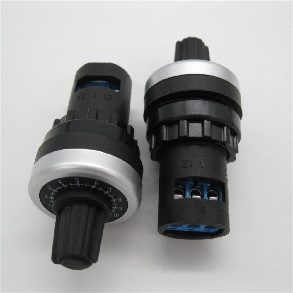 LA42DWQ-22 1K ohm 22mm diámetro macetas convertidor potenciómetro rotativo regulador inversor interruptor de resistencia