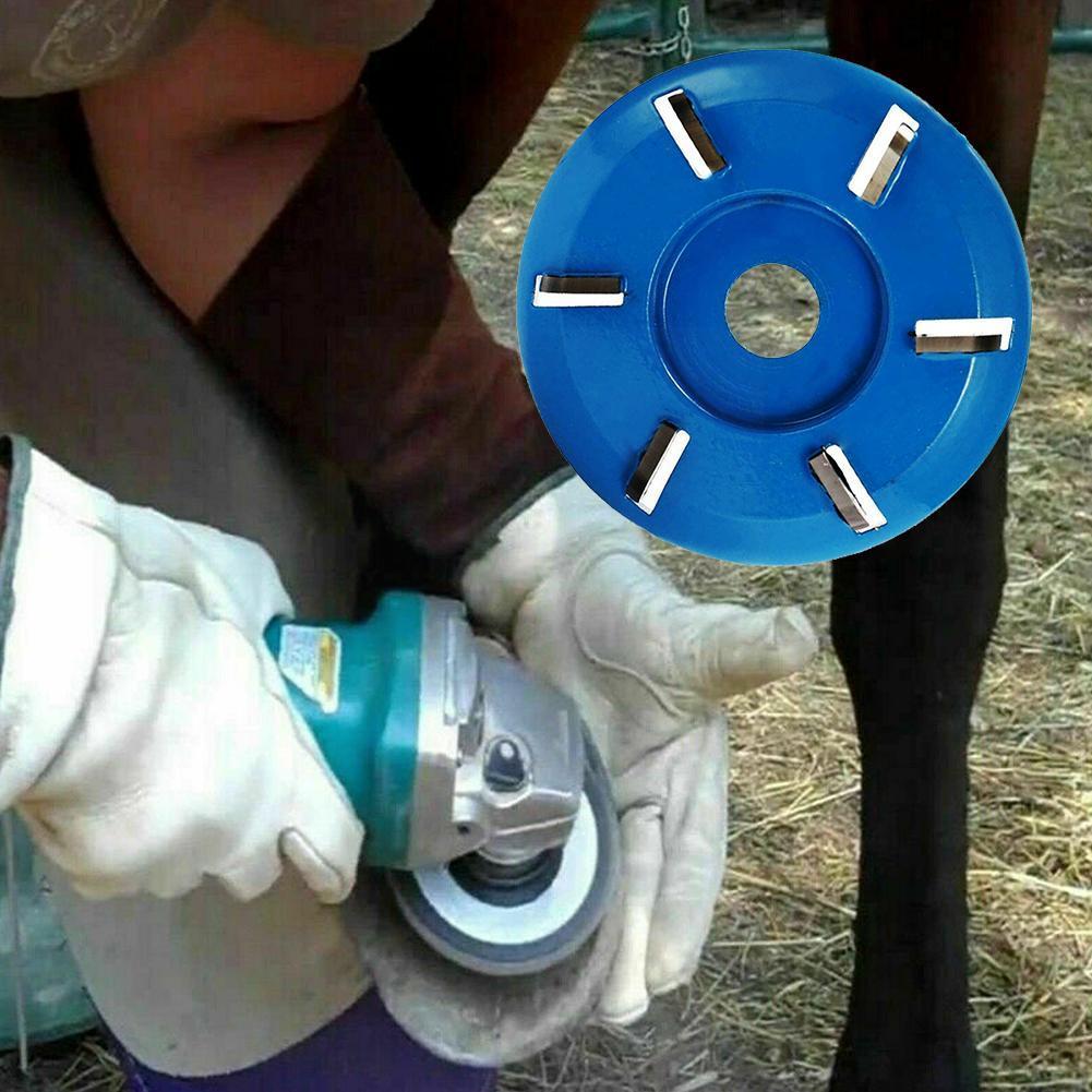 Hoof Cutter Metal Cow Cattle Hoof Trimming Cutter Livestock Trimmer Plate Disc Foot With Sharper Farm Sheep Supplies 6 Anim G3y4