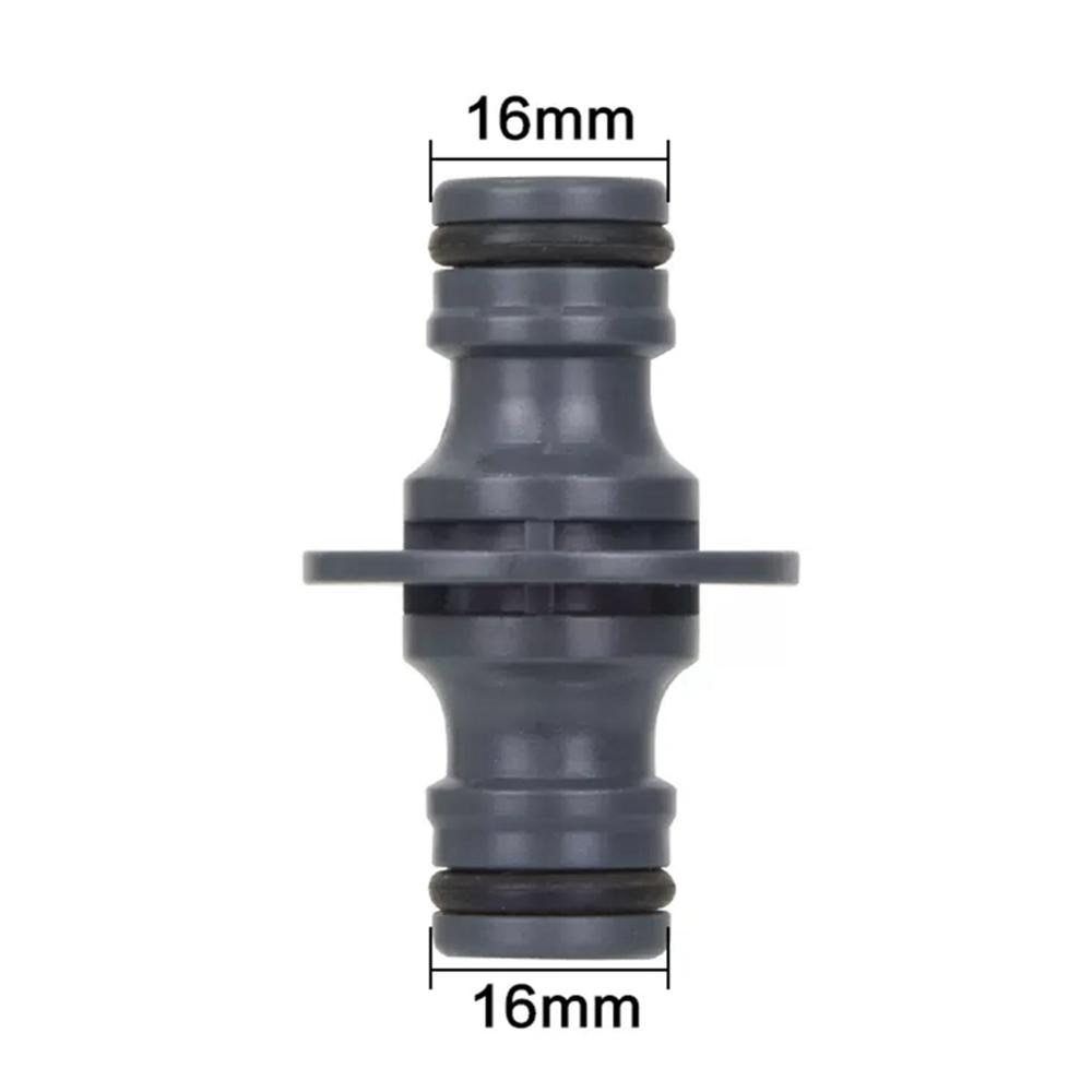 1/2" 3/4" 16mm Hose Quick Connector Valve with Water Tap Splitter Hose Extension Irrigation AgricultureThree Way Connectors Qui