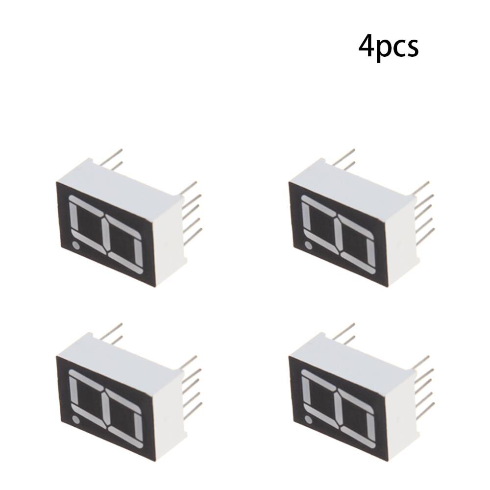 1 ~ 20 Pcs 1 Bit Common Cathode/Anode Led Display Digitale Buis 10 Pins 7 Segment 2V 20mA Rode Led Segment Displays: 5161AS x4pcs
