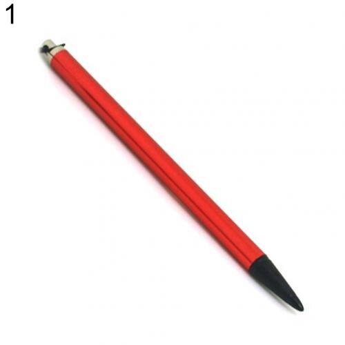 Anti-tabt universal mobiltelefon tablet touch screen tegning skrive stylus pen: Rød 1