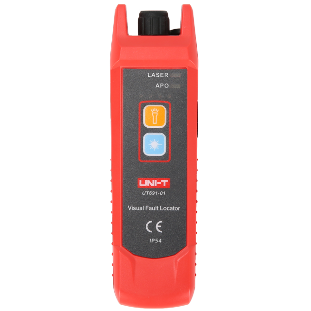 UNI-T UT691 Visual Fault Locator 15 Km Red Light Pen Optical Fiber Tester Red Light Source Test: UT691-01