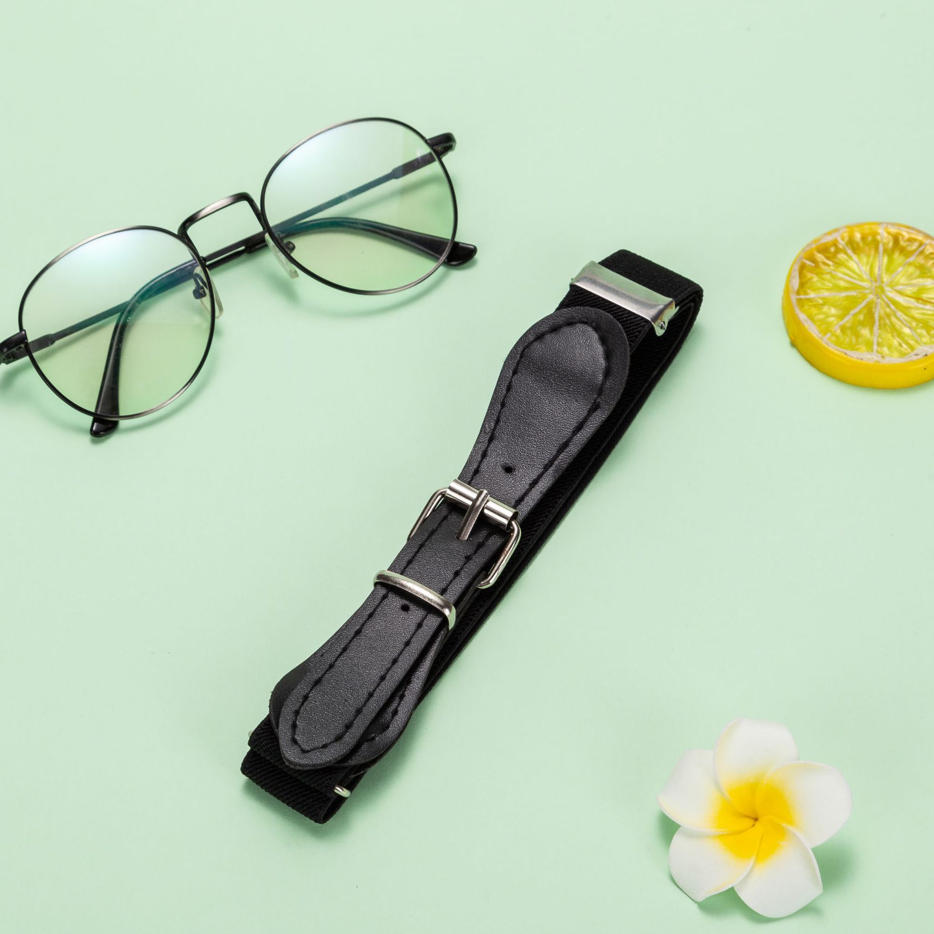 Mode kinderen candy riem meisjes/jongens elastische riem kinderen Pu lederen wit/rode riem riemen