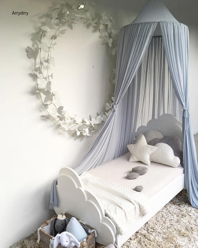 Mosquitera decorativa para habitación de bebé, , cortina INS para bebé, juego de cama, decoración para el hogar, antimosquitos