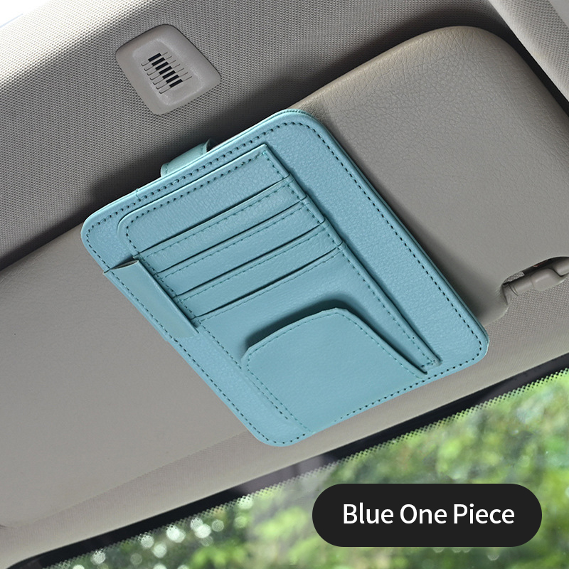 Organizador de viseira de sol do carro multi-bolso acessórios interiores para suprimentos de carro novidade abarth 595 acessórios ioniq 5: Dourado