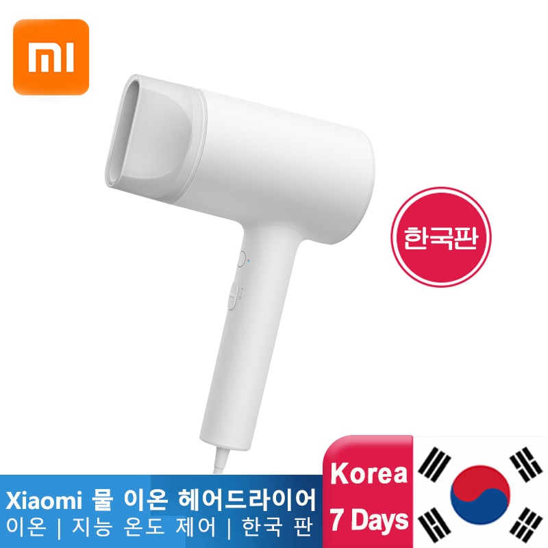 XIAOMI-secador de pelo MIJIA con iones de agua para el hogar, 1800W, Nanoe, cuidado del cabello, , secado rápido, portátil, de viaje, difusor de secador de pelo