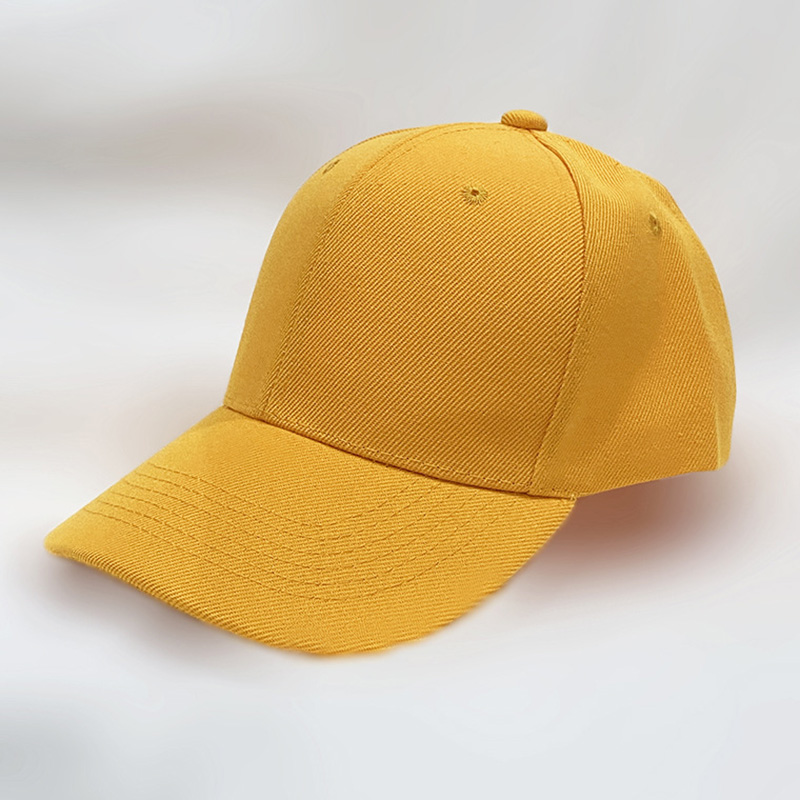 Baseball Cap For Men Women Summer Hat Solid Color Velcro Adjustable Unisex Spring Shade Hip Hop Men Baseball Cap Black White: SKY BLUE