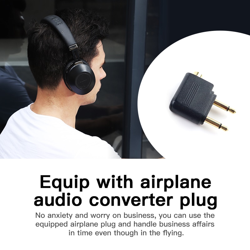 Bluedio HIFI Headphone ANC Wireless Bluetooth 5.0 Headset Step Counting SD Card Slot Cloud Function support APP Noise Reduction