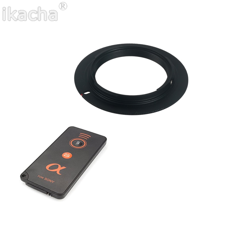 M42 Lens For Sony AF Mount Adapter Ring+IR Wireless Remote Control For Sony Alpha A7 A7 II A7R A7S a230/a330/a450/a500