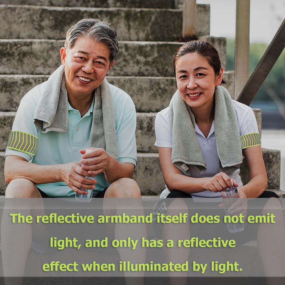 Running Cycling Reflective Strips Warning Bike Safety Bicycle Bind Pants Hand Leg Strap Reflective Tape Sports