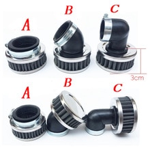 28mm 32mm 35mm 38mm 40mm 42mm 48mm 50mm 52mm 54mm 58mm 60mm ilmansuodatin moottoripyörä mönkijä skootteri kaivon pyörän puhdistaja imusuodatin