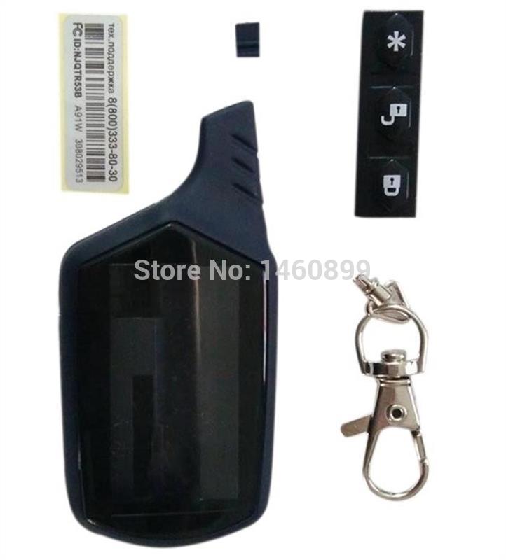 A91 Sleutel Shell Sleutelhanger Case Voor Starline A91 A61 Lcd Remote Auto Alarm B9 B6 B91 B61 V7 Jaguar Ez-Een EZ-6 EZ-5 EZ-3 Ez-Alpha