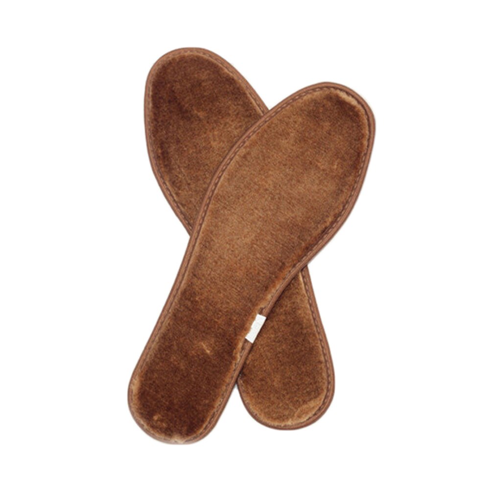 Verdikte Wol Inlegzolen Unisex Winter Kasjmier Thermische Imitatie Bont Schoenen Pad Fleece Houden Warming Vrouwen Mannen Toevallige Boot Inlegzolen
