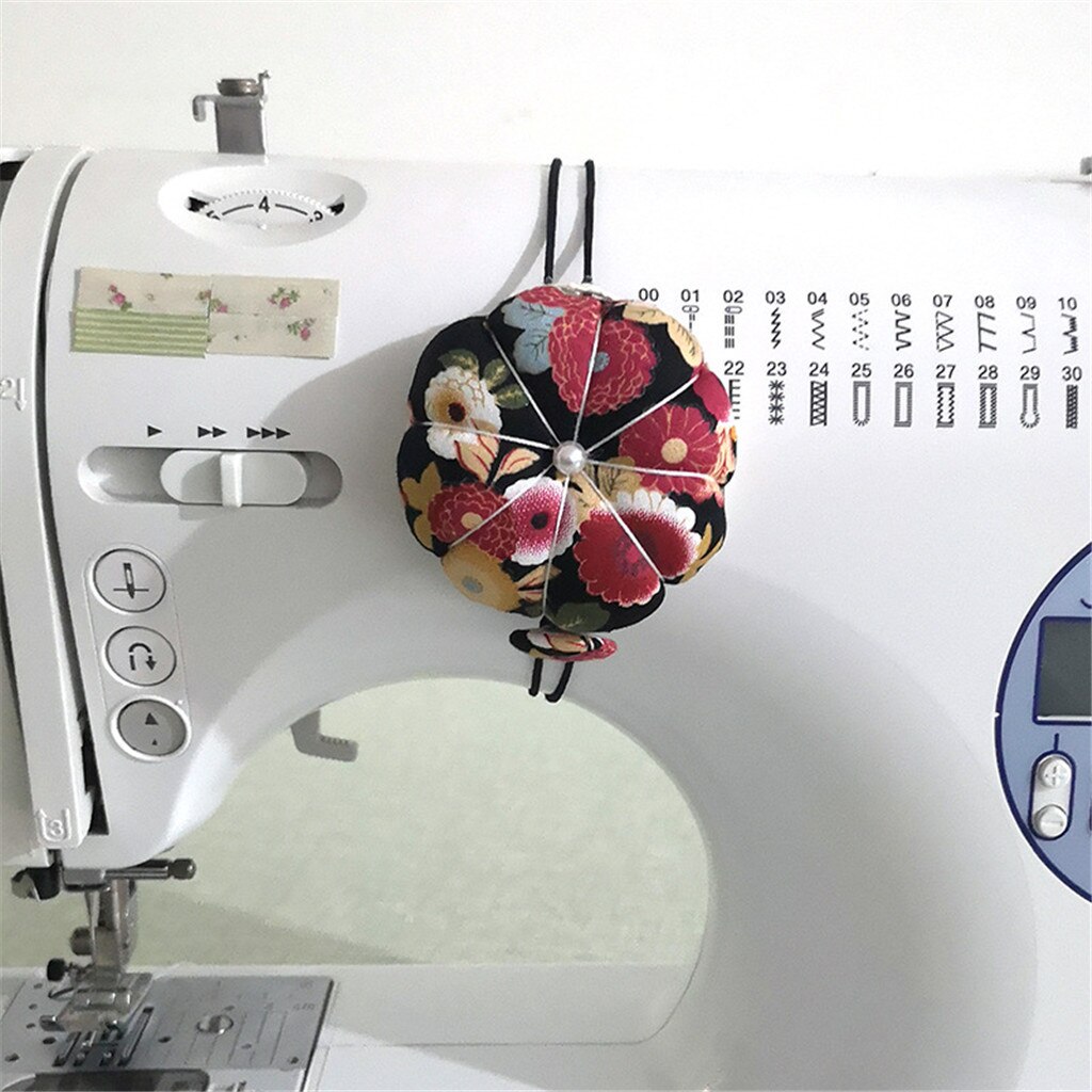 Multi-purpose Floral Shaped Needle Pin Cushion Floral Wrist Pin Cushion Decorative Sewing Machine Cross Stitch Sewing #W3