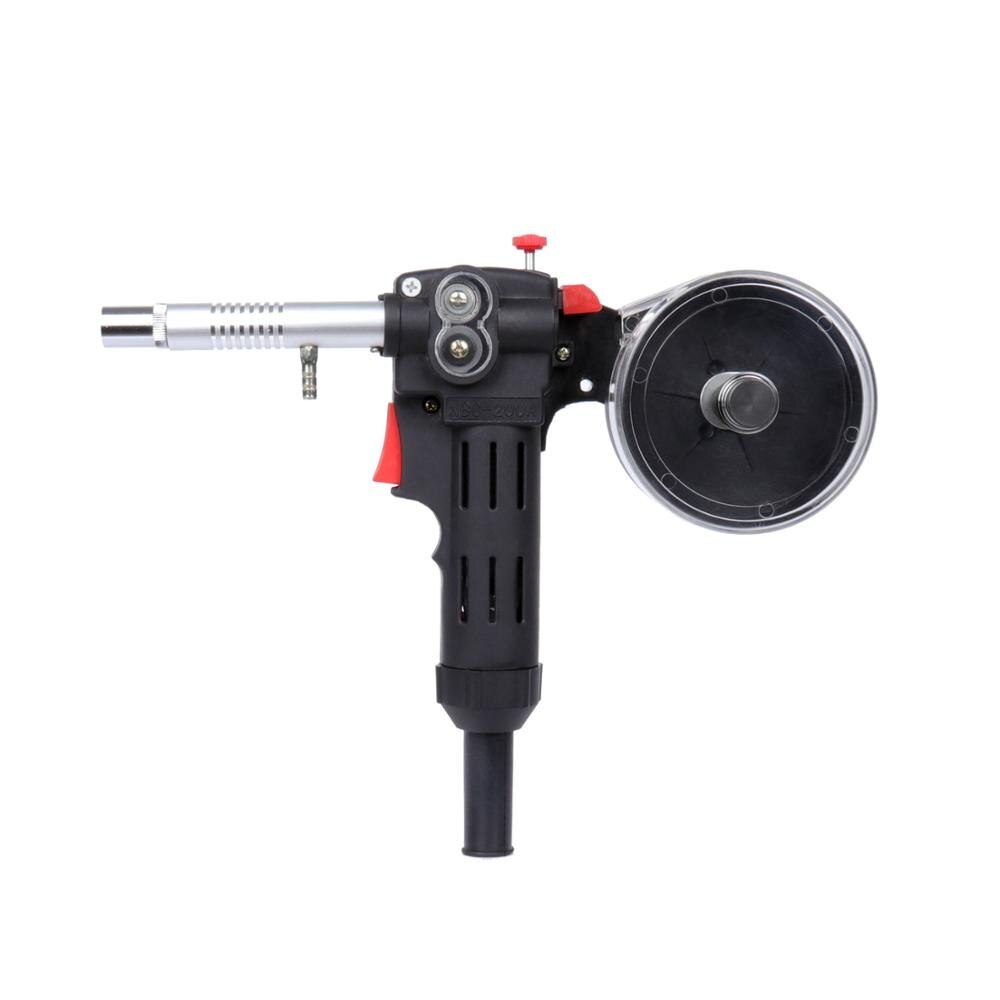 Spool Gun Head DC 24V Motor Push Pull Feeder Aluminum Copper Stainless Steel MIG Welding Torch