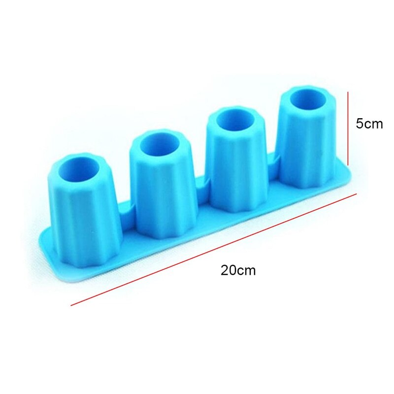 Bandeja de cubitos de hielo 3D para hacer vasos, molde de hielo para 4 tazas, herramienta para beber en verano, creativos, Bar, , accesorios para cóctel
