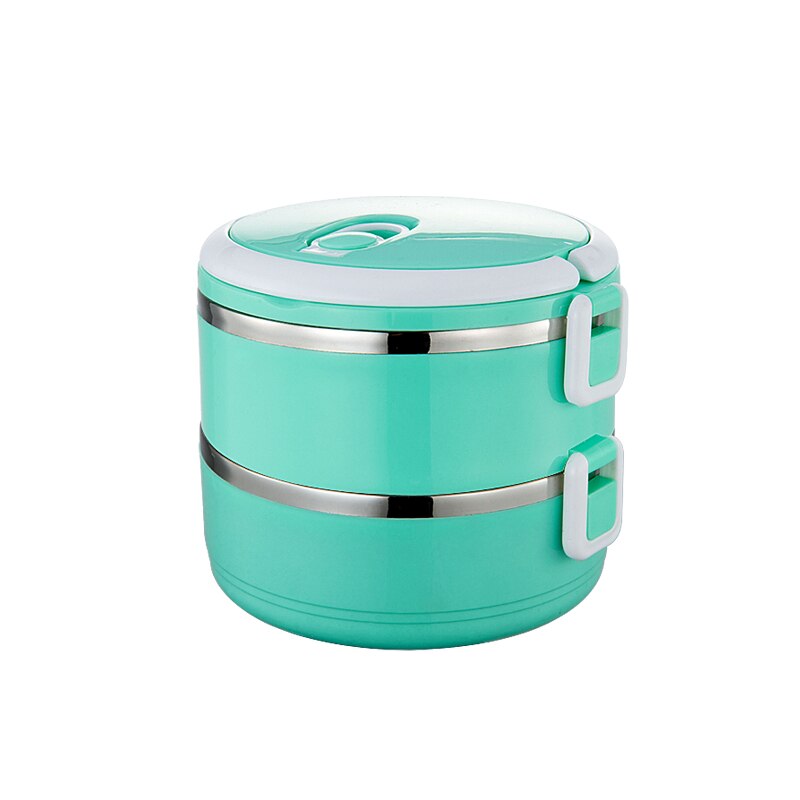 Food Container Portable Lunch Box Stainless Steel Bento Box Lunch Leakproof With Compartments For Kids School Kitchen Tableware#: G148784A