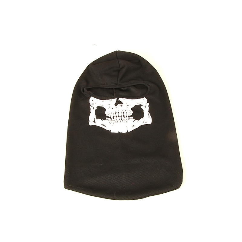 1pcs Head Face Mask Skull Balaclava Head Mask Gator Black Hood