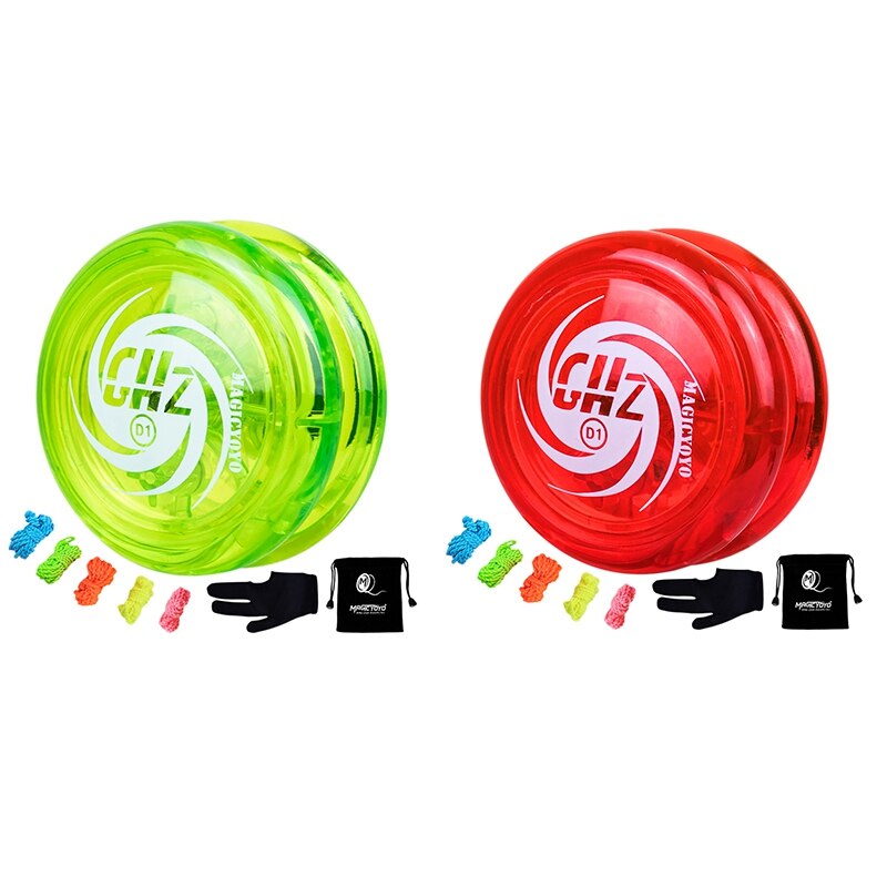 Magicyoyo Responsieve Yoyo D1 Ghz, Professionele Looping Yoyos Voor Kinderen Beginner Met Yoyo Strings + Handschoenen + Yoyo Tassen