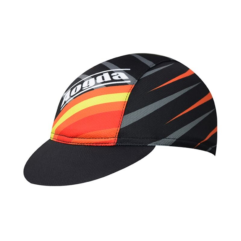 Quick Drying Printed Cycling Cap Bicycle Breathable Sunshade Sweat Absorbent Polyester Under Hat: A4