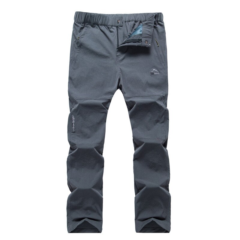 Outdoor Zomer Men \ &#39;S Sport Broek Vissen Sneldrogende Mountain Winddicht Waterdichte Dunne Elastische Wiaist Broek mannen