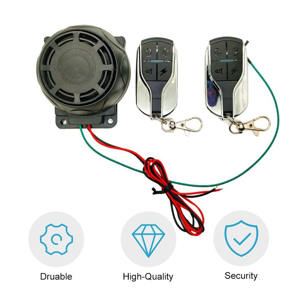 Remote Control Motorcycle Alarm Security System Motorcycle Theft Protection Bike Moto Scooter Motor Alarm System