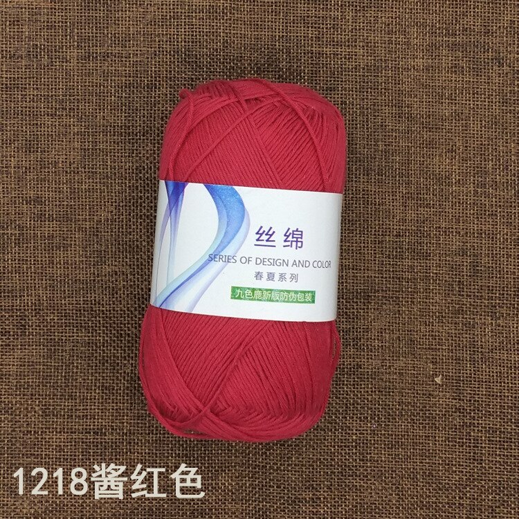 400G/8 Ball Dikke Wol Katoenen Draden Haak Garen Voor Hand Breien Geverfd Baby Regenboog Deken Trui hoeden Breien Garen: D